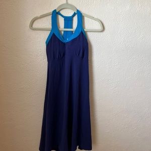 Prana sundress blue size small